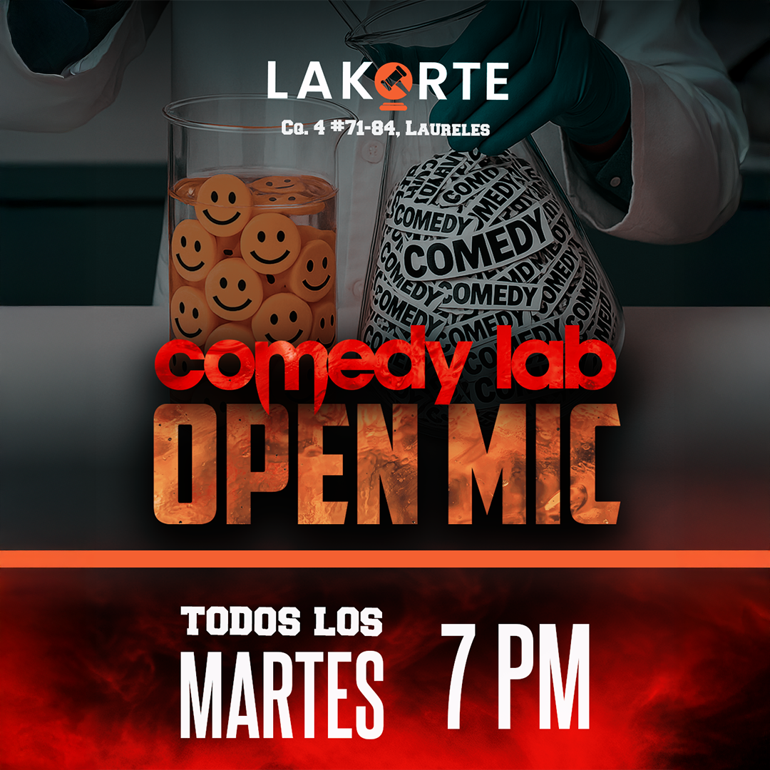 MARTES - COMEDY LAB, OPEN MIC