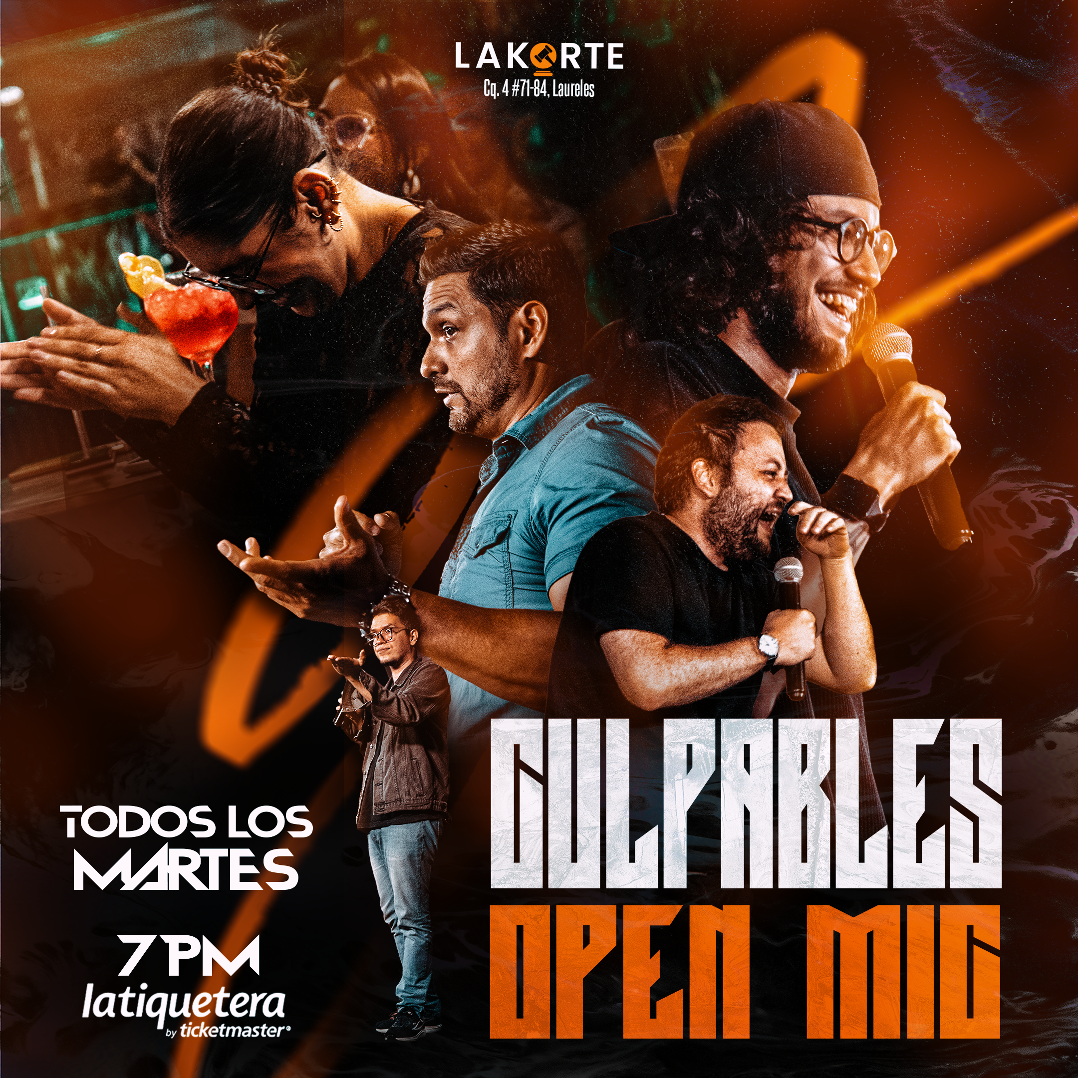 MARTES - COMEDY LAB, OPEN MIC