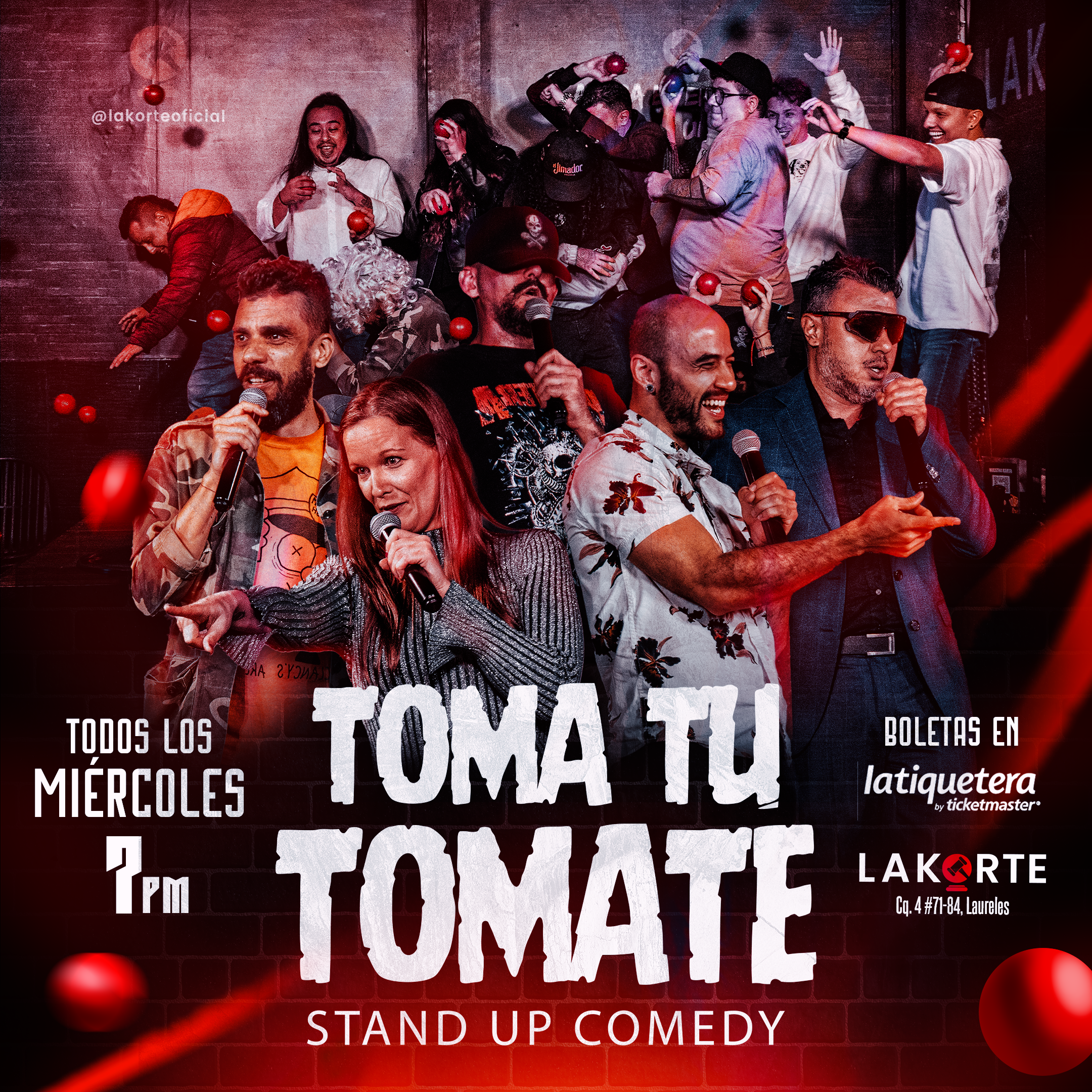 MIÉRCOLES - TOMA TU TOMATE - 7 p.m.