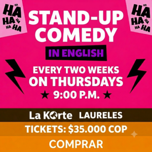 STAND-UP COMEDY SHOW IN ENGLISH