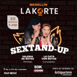 SEXTAND UP: LA MEZCLA PERFECTA ENTRE HUMOR Y SEXUALIDAD
