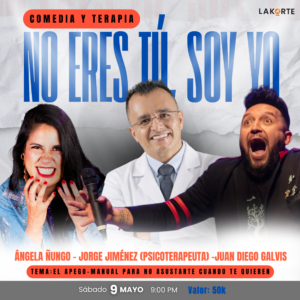 NO ERES TÚ, SOY YO - COMEDIA Y TERAPIA