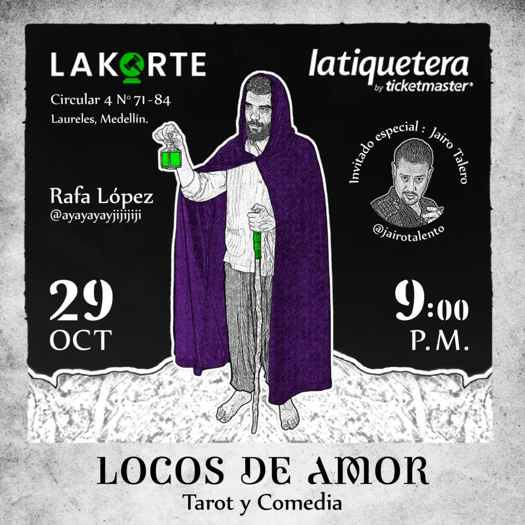 LOCOS DE AMOR - TAROT Y COMEDIA
